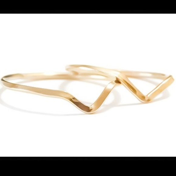 SOLD OUT! Brand new gold Chevron ring - Picture 2 of 8